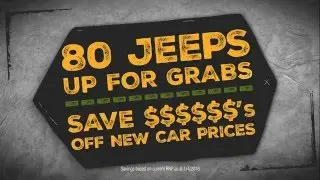 JEEPERS! What a Sale!