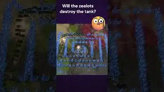 Zealot maze #rts #gaming #starcraft2