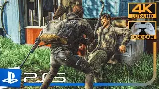 The Last of Us 2 ❯ Aggressive & Stealth PS5 Gameplay + Controller HANDCAM ❯ 4K 60fps HDR