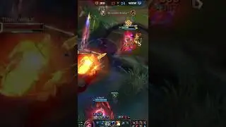 TEAMFIGHT ON CLASH VI DIFF  #leagueoflegends #ganking #gaming #broken #outplay #build #lol #jungle
