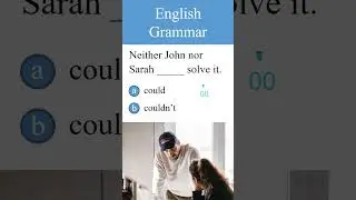 Neither ... nor ... in English | English Grammar