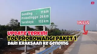Progres Terkini Ruas Tol Probowangi Paket 1 Dari Kraksaan Menuju Gending 15 November 2024 ( Part 2 )