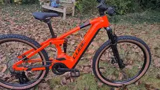 CUBE STEREO HYBRID 120 RACE 750 sparkorange´n´black Size S Bosch E-Bike 4K