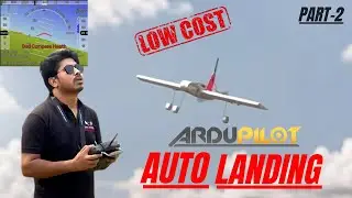 Fixed Wing Drone Auto-Landing | Mission Planner | Aerial Target Drone