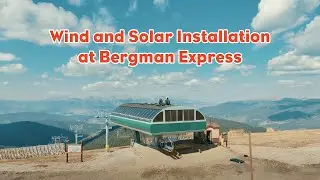 Wind and Solar Installation at Bergman Express