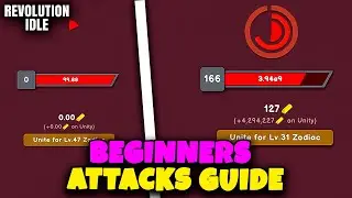 BEGINNERS ATTACKS GUIDE // REVOLUTION IDLE