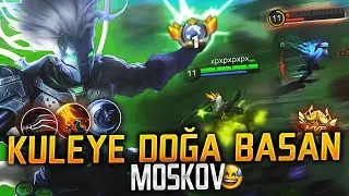 KULEYE DOĞA BASTIM 😂 Moskov - Jin | Mobile Legends