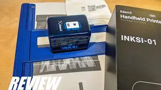 REVIEW: INKSI-01 Ultimate Handheld Printer for DIY Projects & Office Printing - Print on Anything?