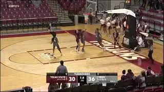 Troy vs. Texas State - Women's Basketball Highlights