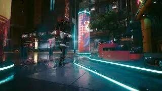 cyberpunk 2077 is beautiful when Ray tracing is on (but it will ruin your fps)