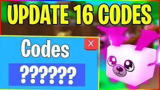 NEW UPDATE 16 CODES IN BUBBLEGUM SIMULATOR + ENCHANT UPDATE (Roblox)