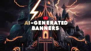How to Make Youtube Banner Using AI #ai #youtube #youtubebanner