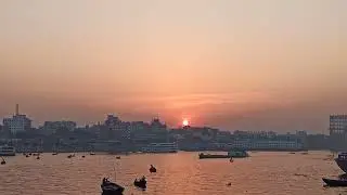 Buriganga river view❤️