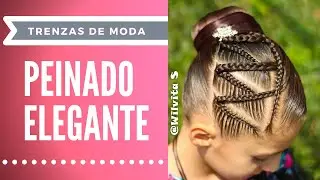 🔴 Peinados Fáciles y ELEGANTES Paso a Paso / Tutorial trenzas de moda /WILVITA 2019❤