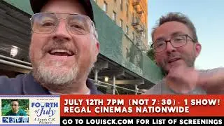Louis CK Joe list movie promo yet again