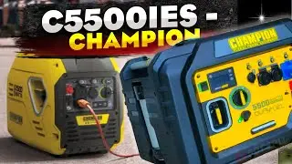 Інверторний генератор CHAMPION C5500iES - продажи ДУЖЕ ДОБРІ
