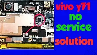 Vivo y71 No Service Solution | vivo 1724 network problem solution 