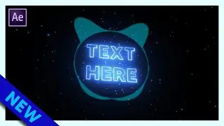 ✅Neon Audio Visualizer in After Effects - After Effects Template - Free Download