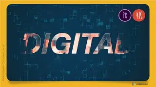 Digital Logo Reveal - Premiere Version