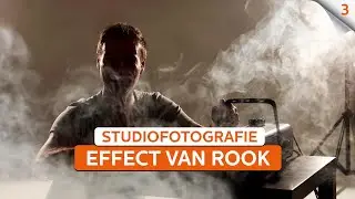 Een ROOKMACHINE gebruiken in de studio | Studiofotografie | Zoom.nl | #3