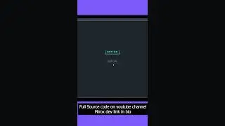 Button Border Animation on Hover Effects in HTML and CSS