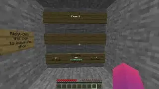 Sign Shop for Minigames / Survival (Datapack) Minecraft 1.16.1 RAW