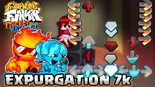 [FNF] VS Fireboy & Watergirl + Expurgation 7k clear Human 88% [HARD] | (UPDATE WEEK 2) (Friv Games)