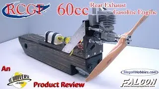 RCUniverse Product Review Video for the RCGF 60cc Rear Exhaust Gasoline Engine