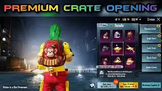 😱 Luckiest Premium Crate Opening BGMI