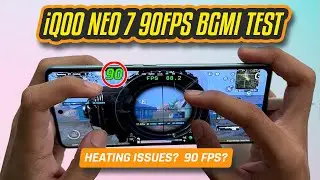 [NEW] iQOO Neo 7 90 FPS BGMI TEST 🔥 90 FPS BEAST?? 😍