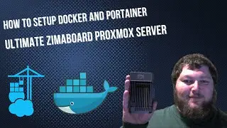 Setting Up Docker and Portainer | ZimaBoard Proxmox Server