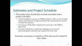 Software Project Planning: Risk Analysis, Vision and Scope Document, Project management