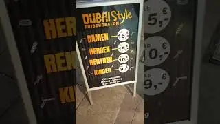 Hairdresser in Germany Dubai Style 