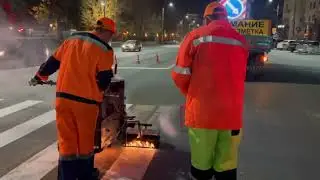 Сезон дорожной разметки 2024