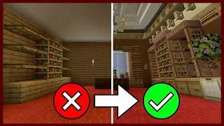 Minecraft: How to Decorate Interiors (EP03)