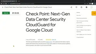 Check Point: Next-Gen Data Center Security CloudGuard for Google Cloud | #qwiklabs | #GSP818