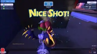 Microvolts - Gameplay with silver rifle