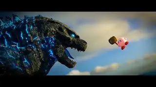 GODZILLA vs KIRBY (Animated Battle)