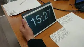 VOGBIT, смотрим в цехе чертежи на планшете.