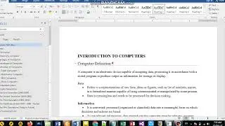Remove horizontal line in Microsoft Word