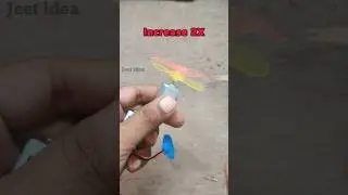 Increase 2X Air Blow 🍃🤯 #experment #2X #increase #dcmotor