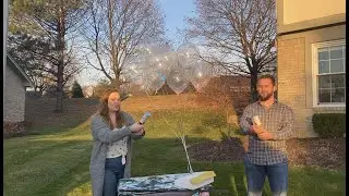 our baby's gender reveal! | confetti cannon gender reveal 2020
