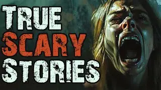 True Scary Stories To Help You Fall Asleep | Light Thunderstorm Sounds