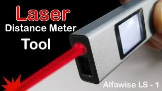 Mini Laser Rangefinder tool | Alfawise LS - 1 | unboxing & Full review