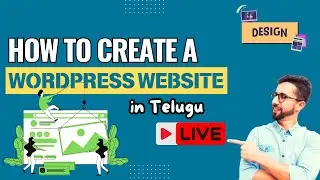 Live: WordPress Tutorials for Beginners in Telugu | How To Setup WordPress #wordpress #course #video