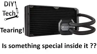 Corsair H110i GTX Dissection | AIO Repair | Performance | Coolant Change