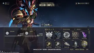 Warframe - 1 hour Solo SP Lua Survival (Lua Thrax Plasm farm)