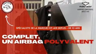 airbag HIT AIR : gilet airbag équitation COMPLET
