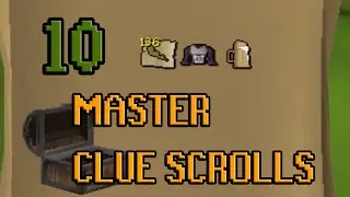 10 Master Clue Scroll LOOTS | Oldschool Runescape