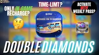 DOUBLE DIAMONDS EVENT‼️WATCH THIS BEFORE PURCHASING ANY 💎❗️BONUS IN THE SHOP| MLBB
